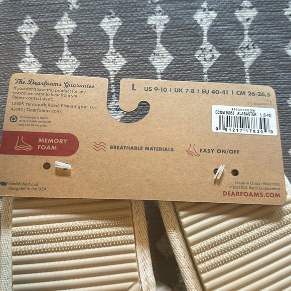 Dearfoams I Do Slippers - Picture 5 of 5